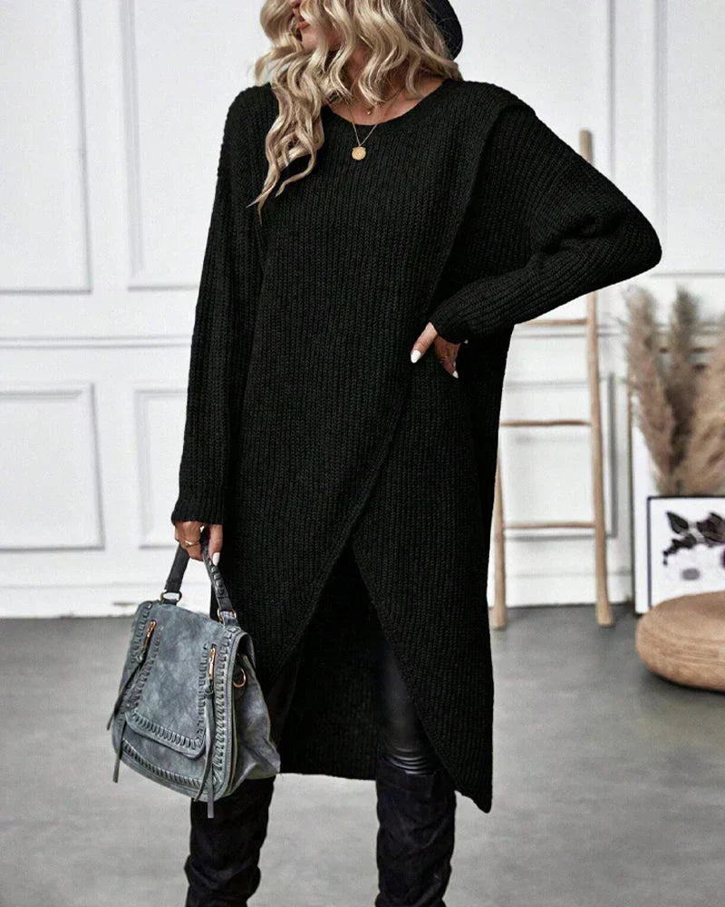 Stilla | Lang og Elegant Pullover I Bomuld