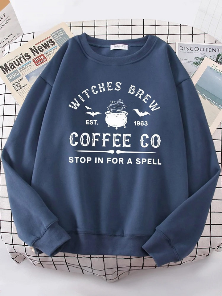 Stilla | Pullover Med Halloween-motiv Til Afslappede Dage
