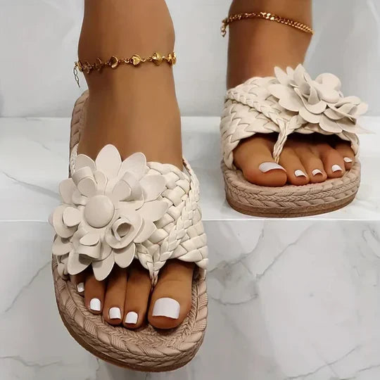 Stilla | Trendy Flettet Boho Slip-On