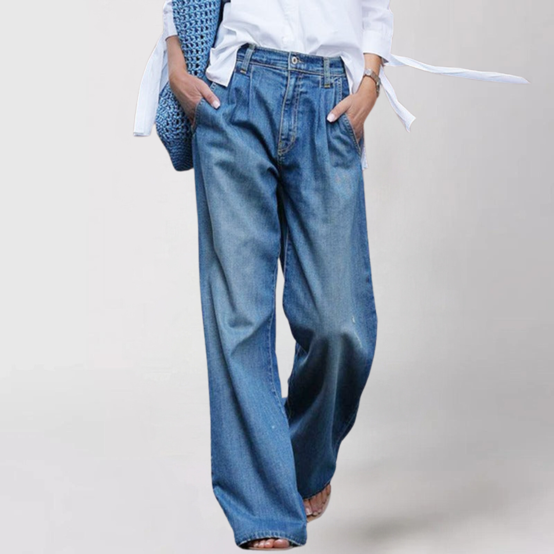 Skovae | Komfortable Bredskårne Dame Jeans