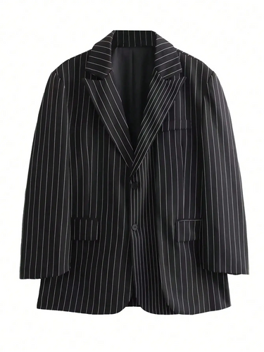 Stilla | Stribet Blazer Til Damer, Perfekt Til Et Kontor Look