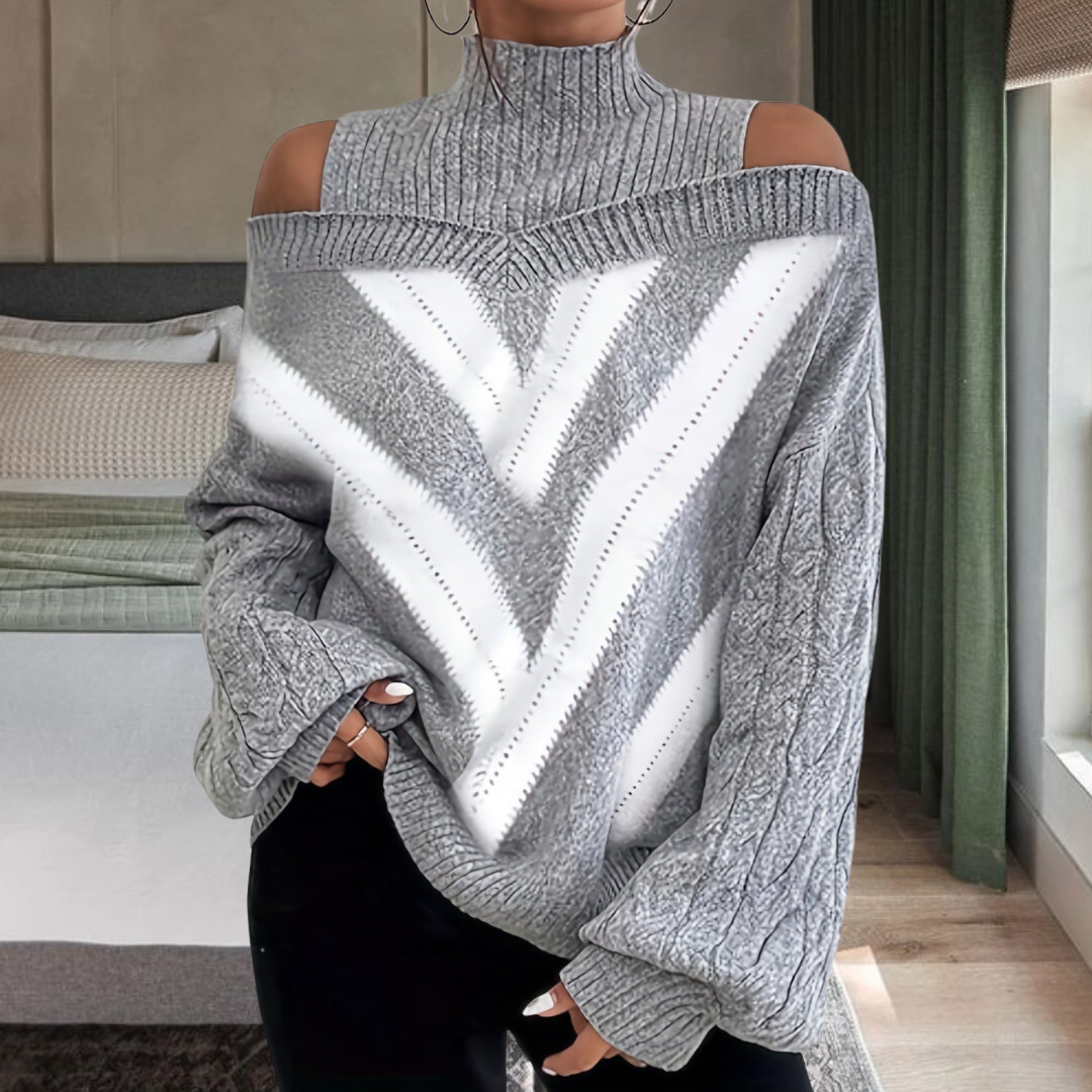 Stilla | Rullekrave sweater til damer
