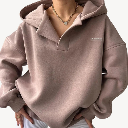 Stilla | Dame Fleece Oversized Hoodie