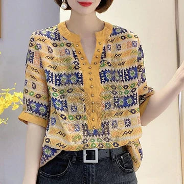 Stilla | Modetryk V-hals Top