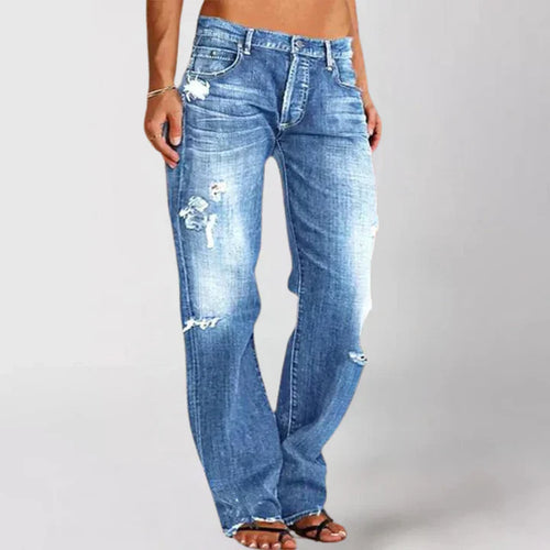 Stilla | Løse Jeans med Brede Ben til Kvinder
