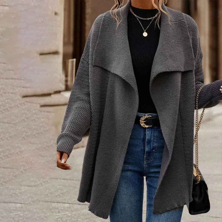 Stilla | Pullover Ensfarvet Grå