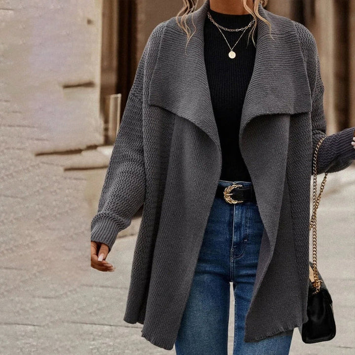 Stilla | Pullover Ensfarvet Grå
