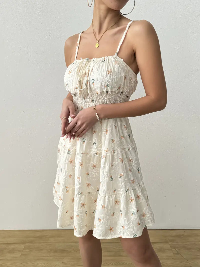 Stilla | Elegant Sommerkjole Med Blomstertryk