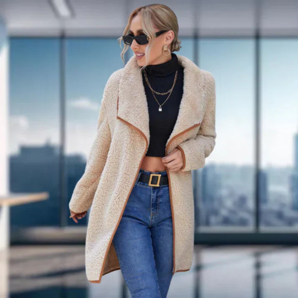Stilla | Lang cardigan til damer i elegant look