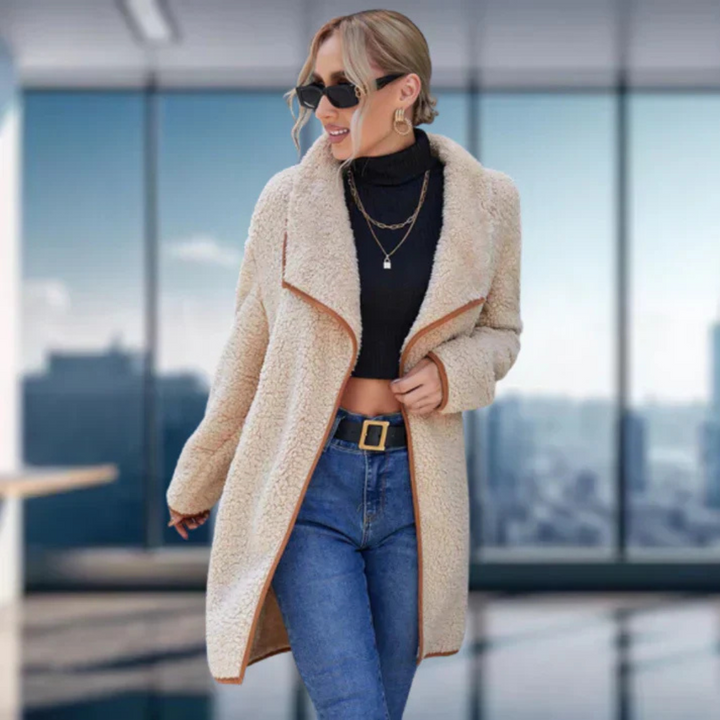 Stilla | Lang cardigan til damer i elegant look