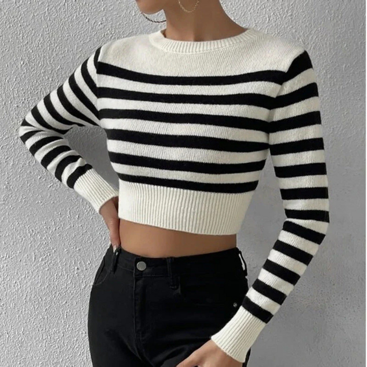 Stilla | Dame sweater til kolde dage i varme farver