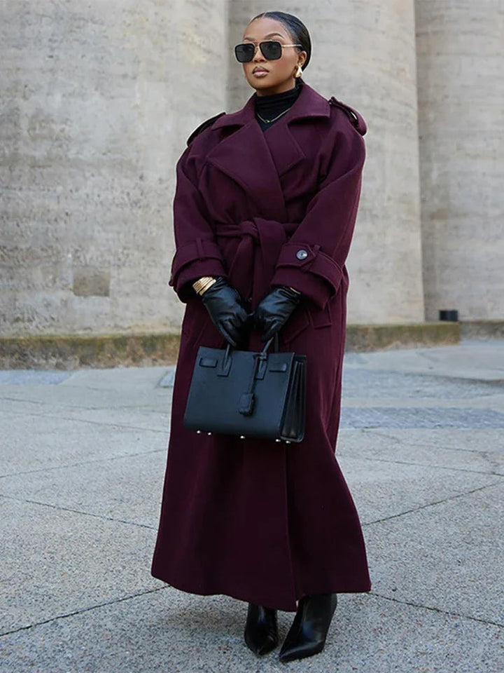 Stilla | Bordeauxfarvet jakke model
