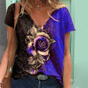 Stilla | Dame Shirt Med V-hals