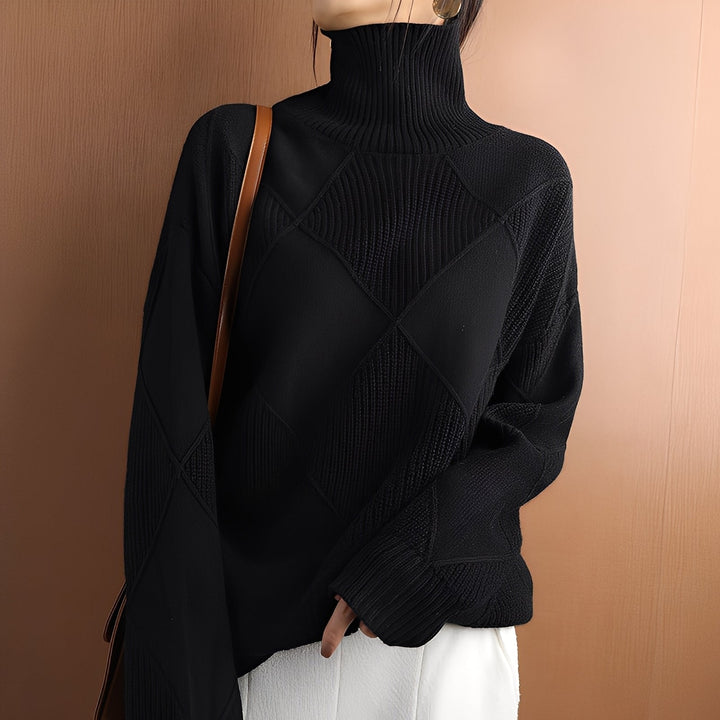 Stilla | Behagelig Dame-Rullekravepullover