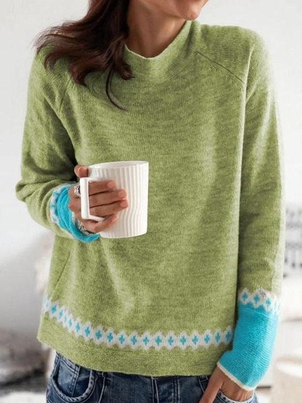 Stilla | Cooler Pullover Med Rund Halsudskæring