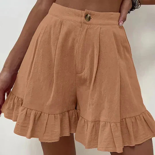 Stilla | Elegant Casual Plissé Shorts