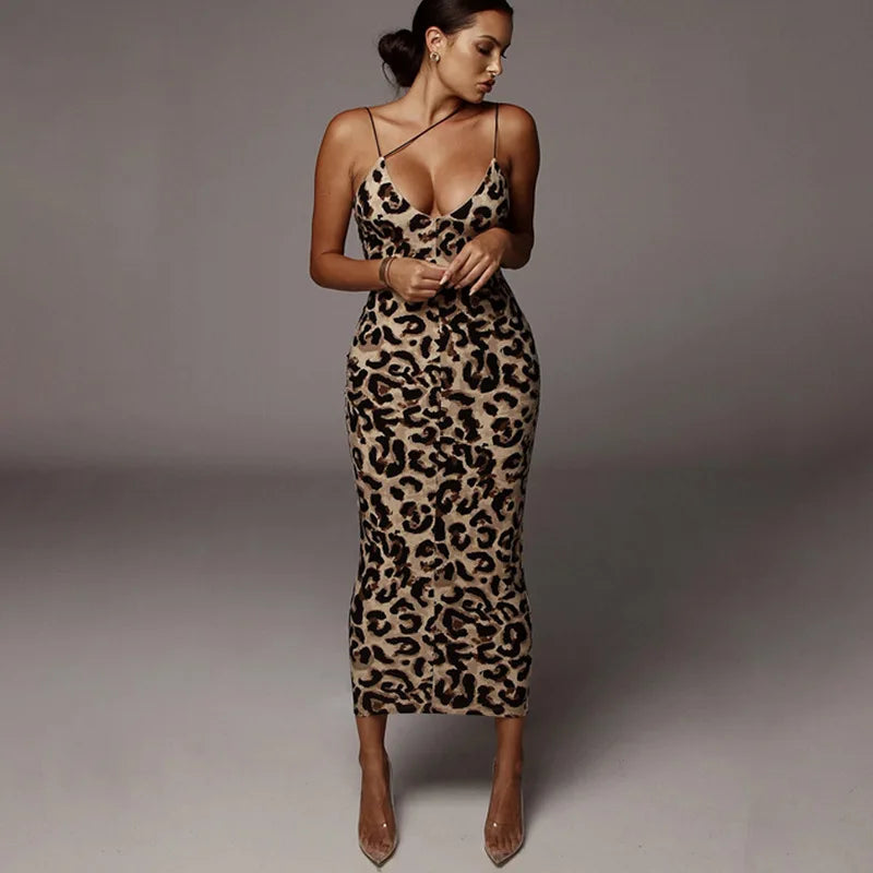 Stilla | Leopardkjole