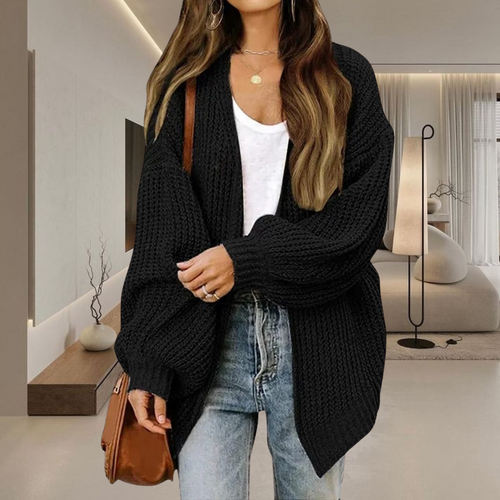 Stilla | Lang Cardigan til Damer i elegant Snit