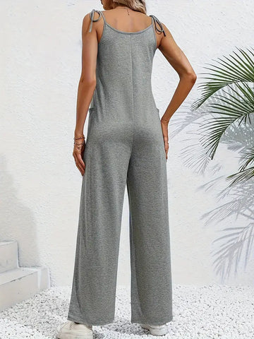 Stilla | Strikket Løs Jumpsuit