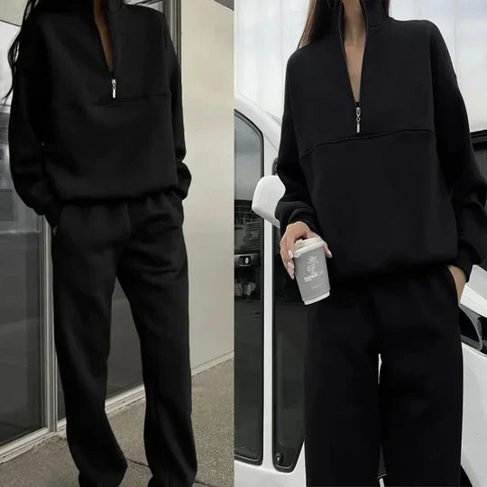 Stilla | Casual Sweatshirts Og Bukser Look