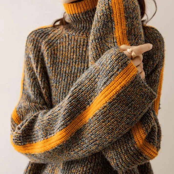 Stilla | En Stilfuld Rullekravesweater