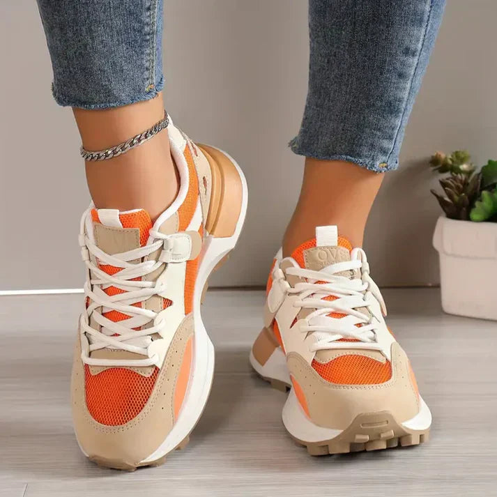 Stilla | Lækre kvinder farve blok sneakers