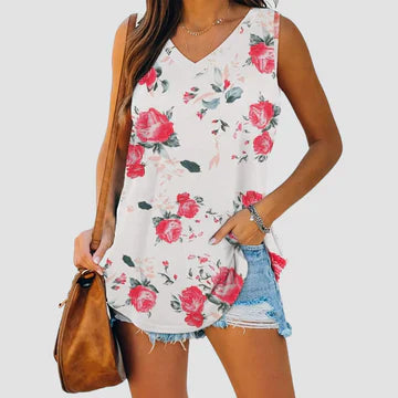 Stilla | Casual Ærmeløs Top