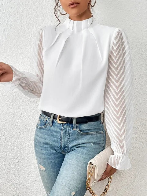Stilla | Elegant Langærmet T-shirt