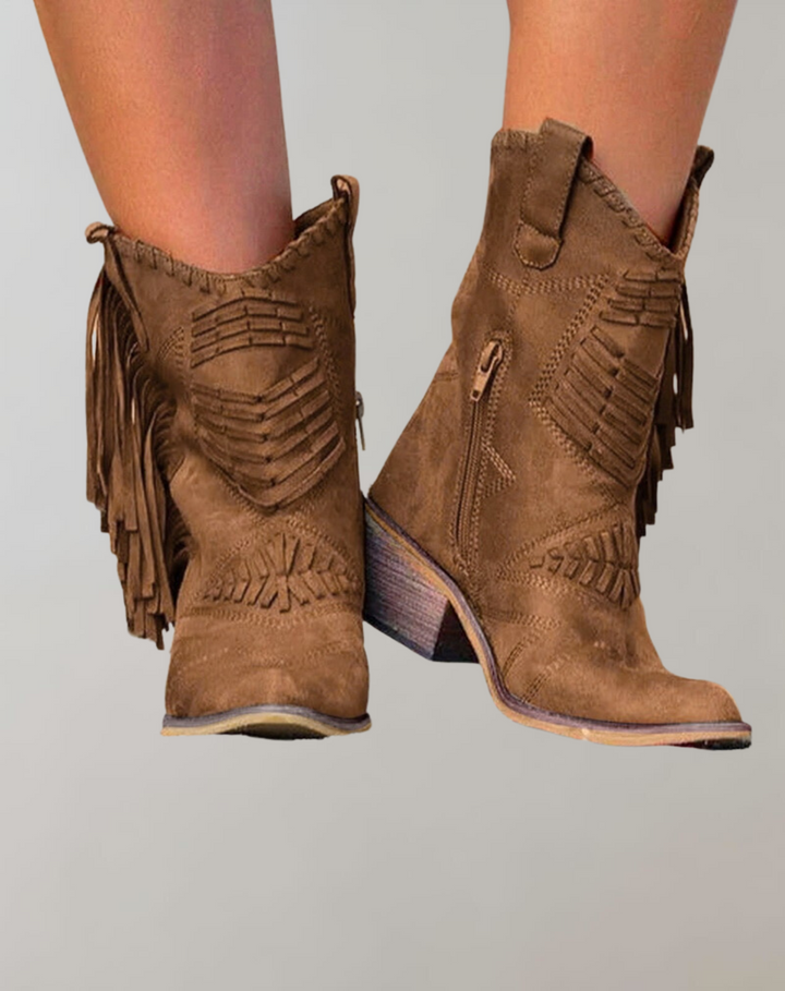 Stilla | Western Cowgirl Franjestøvler