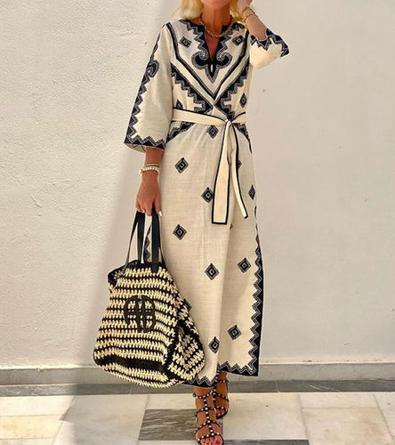 Stilla | Trykt Kaftan til tropiske dage