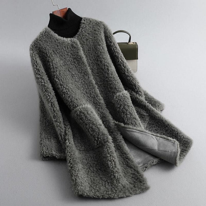 Stilla | Shearling-Nederdel