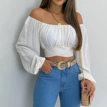 Stilla | Skulderfri Top