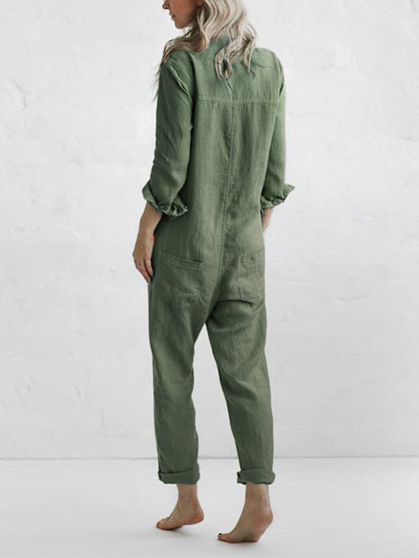Stilla | Overall med knapliste