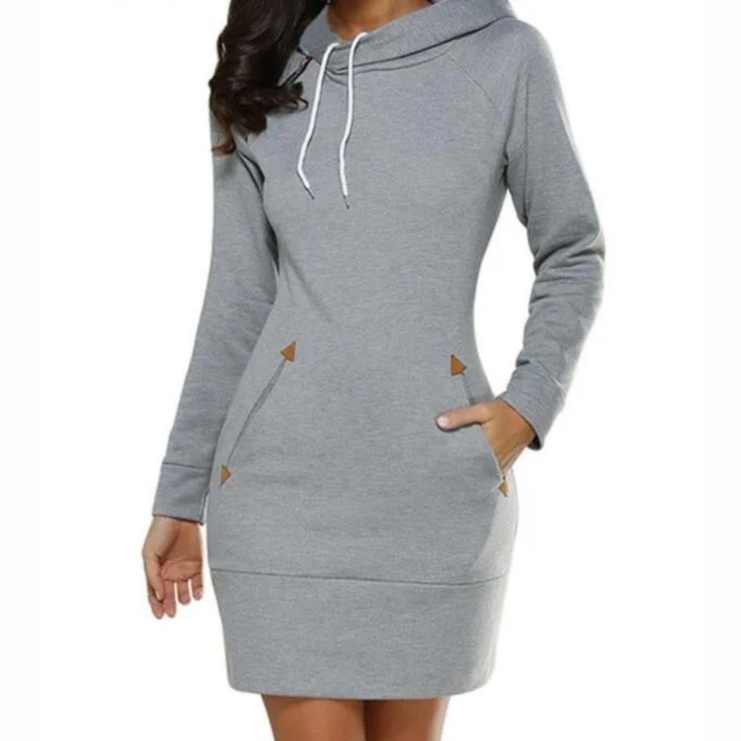 Stilla | Casual sveddragt hoodie med lommer