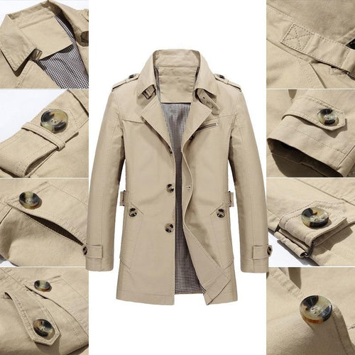 Stilla | Mellemlang Trench Coat
