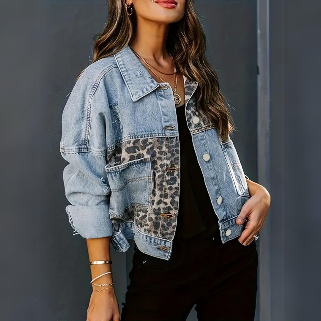 Stilla | Modejakke Med Leopardmønster