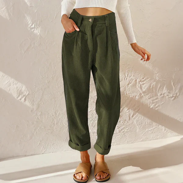 Stilla | Sommervarm Casual Cordbukser