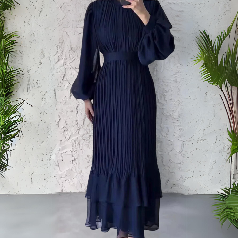 Stilla | Plisseret Elegante Kjole