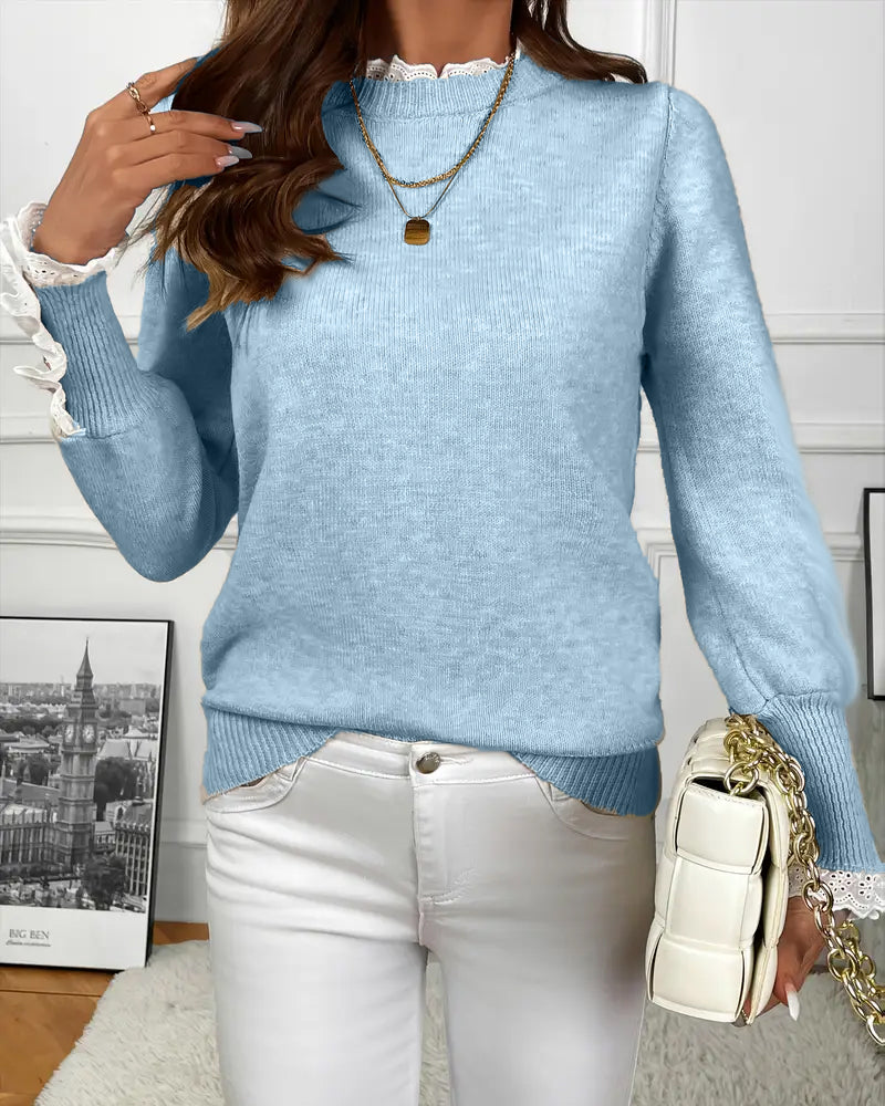 Stilla | Pullover med spidskant
