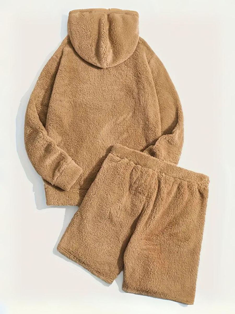 Stilla | Fluffy Hættetrøje Og Shorts