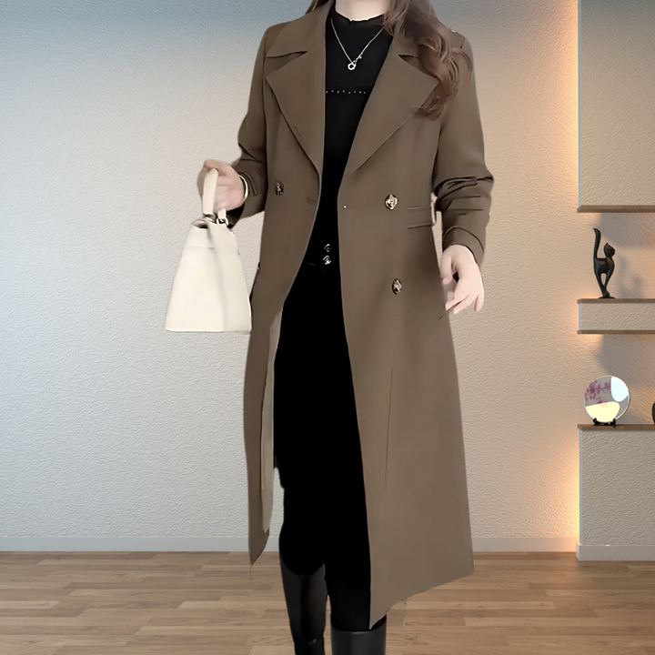 Stilla | Stilfuld Elegante Trenchcoat