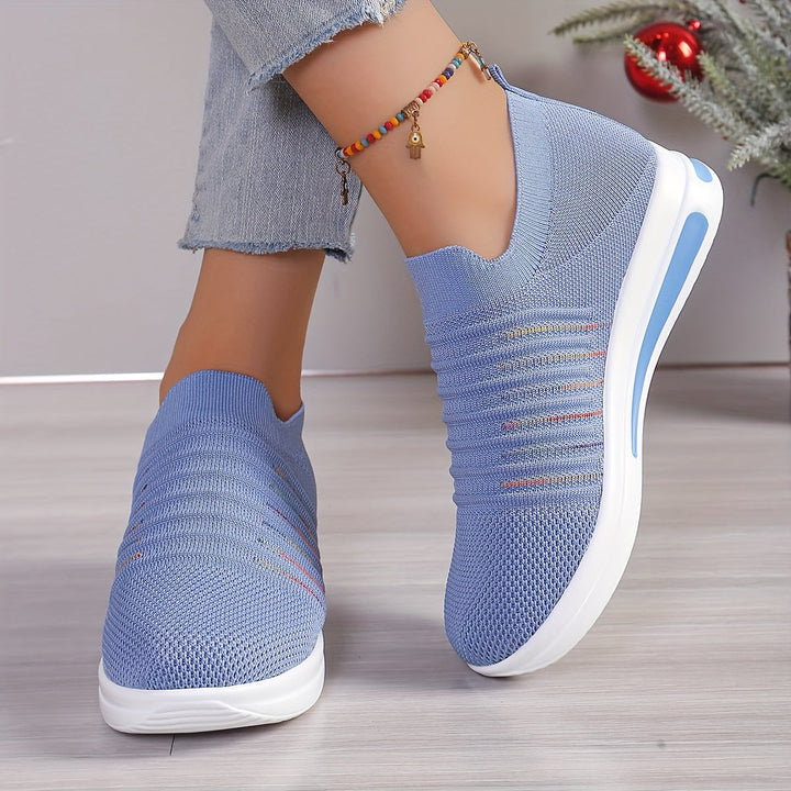 Stilla | Sommer Loafers Til Damer Åndbare, Lette Slip on Sko Med Åbne Tæer