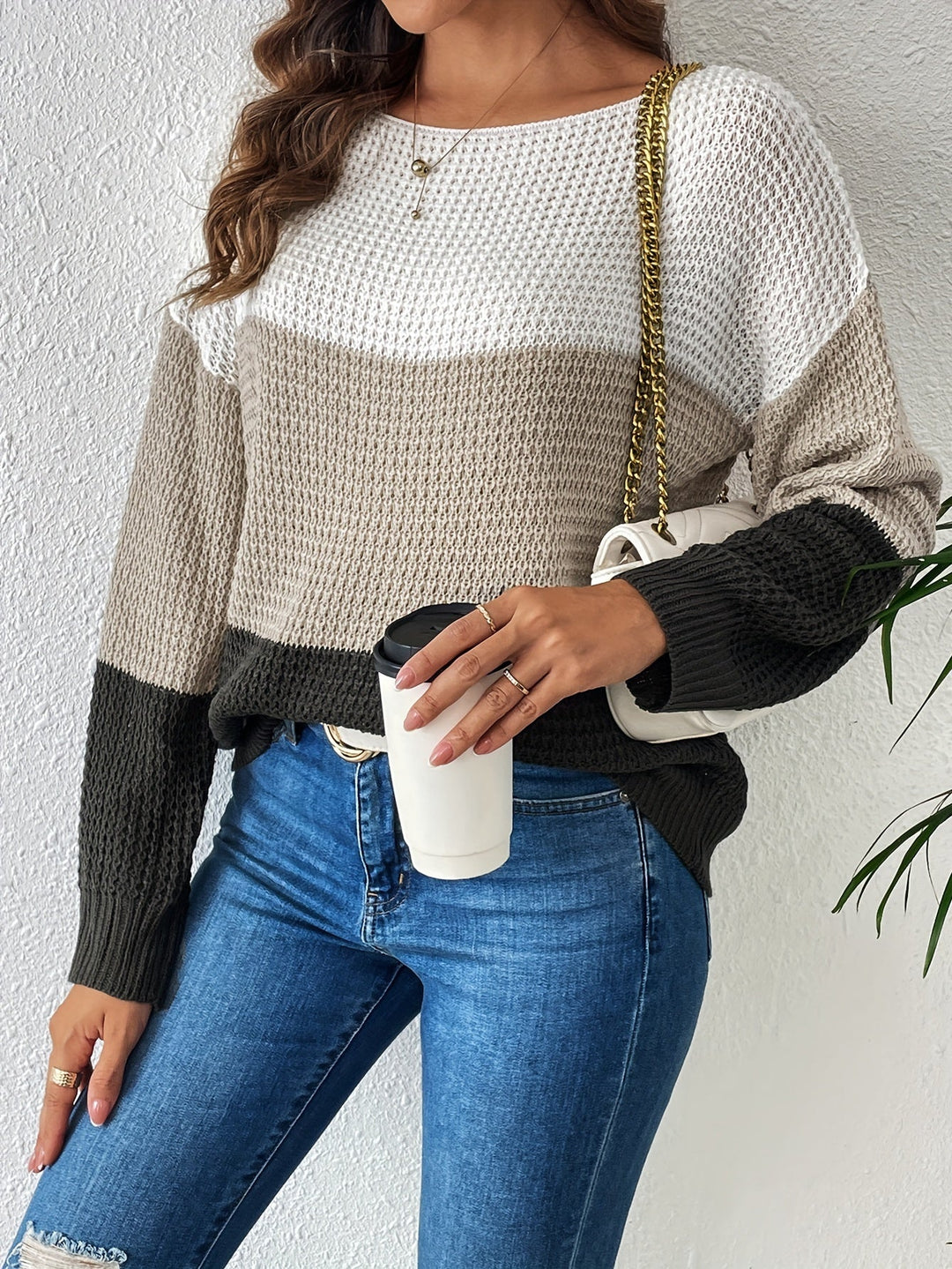Stilla | Pullover med båthals