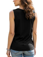 Stilla | Casual Kvinder Dobbelt-Sidet Print Tank Top