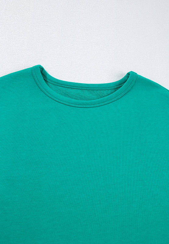Stilla | Komplett sæt Bestående Af En Langærmet T-shirt Med Rund Halsudskæring Og Et Par Bukser Med Snorejustering
