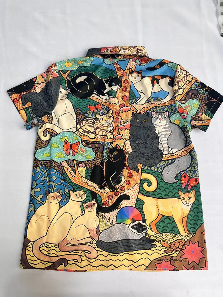 Stilla | Kunstner T-Shirt Med Korte Ærmer