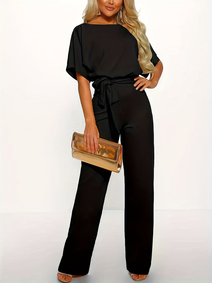 Stilla | Bred Jumpsuit Med Linning