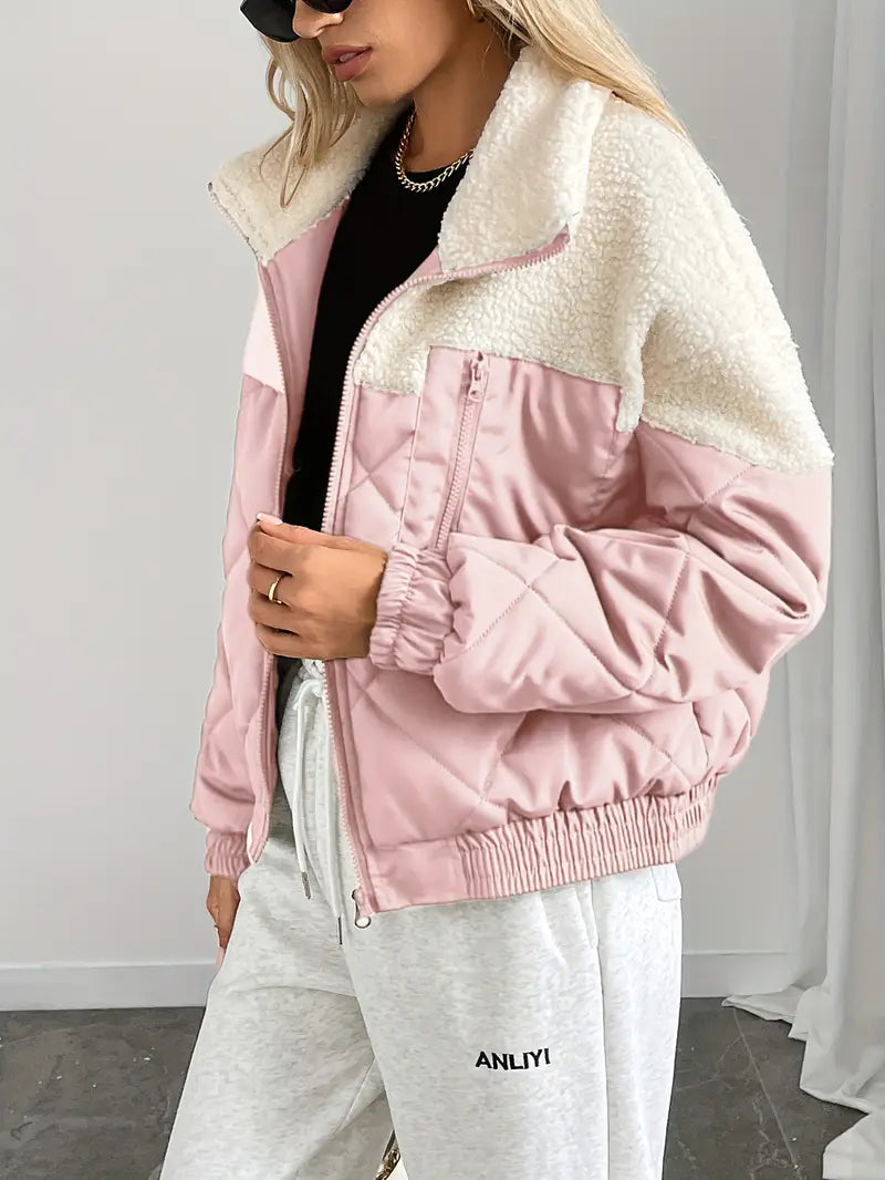 Stilla | Fleece-steppjakke