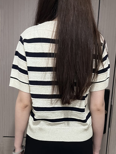 Stilla | Dame T-Shirt Med Striber