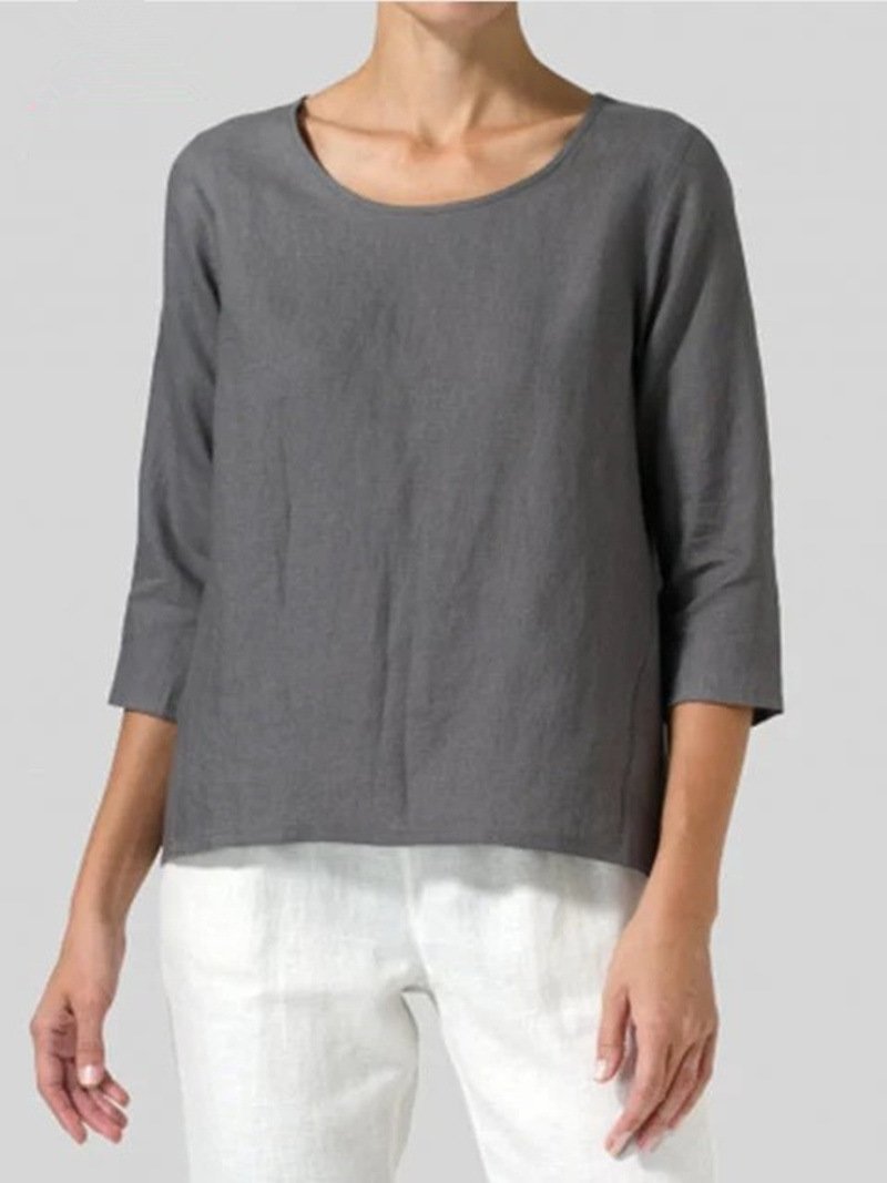 Stilla | Minimalistisk Afslappet Bluse